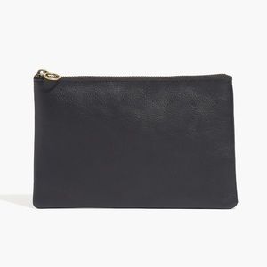 Madewell Leather Pouch Clutch